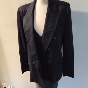 Classic  Double-Breasted Blazer